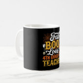 Mug Enseignant de 4e année Faboolous Halloween (Devant gauche)
