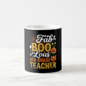 Mug Enseignant de 4e année Faboolous Halloween (Centre)