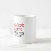 Mug Enseignant de 5e année... Un genre d'affaire (Devant gauche)