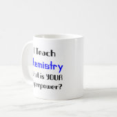 Mug enseignant de chimie (Devant gauche)