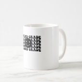 Mug Enseignant de deuxième année rentrée des classes (Devant droit)
