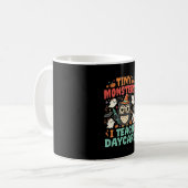 Mug Enseignant de garderie Halloween Petits Monstres (Devant gauche)