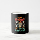 Mug Enseignant de garderie Halloween Petits Monstres (Centre)