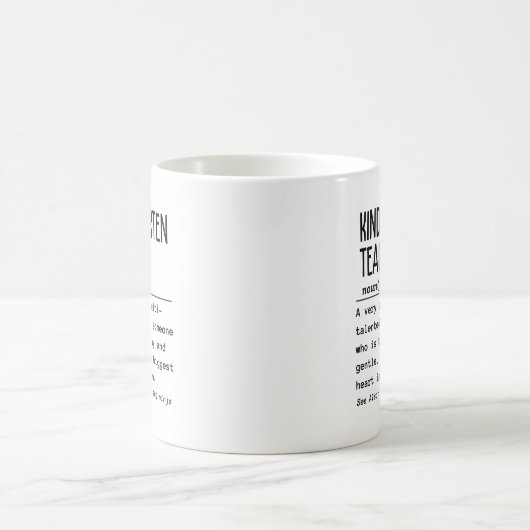 Mug Enseignant de jardin d'enfants (Centre)