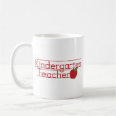 Mug Enseignant de jardin d'enfants (Gauche)