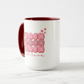 Mug Enseignant de la Saint-Valentin (Devant gauche)