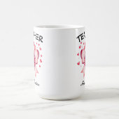 Mug Enseignant de la Saint-Valentin, Cadeau avec N (Centre)