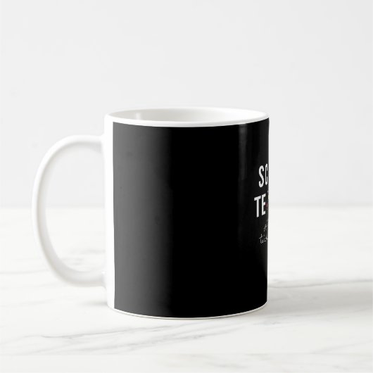 Mug Enseignant de la science de don (Gauche)