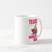 Mug Enseignant de l'année, Maman à domicile, Maman mig (Devant droit)