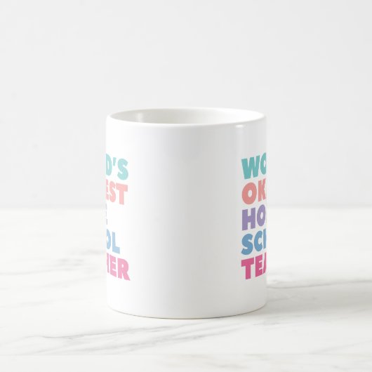 Mug Enseignant de l'école d'homéopathie la plus Okayes (Centre)