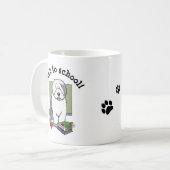 Mug Enseignant de l'école Vieux chien de mouton anglai (Devant gauche)