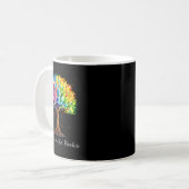 Mug Enseignant de lecture 100 jours dans les livres 10 (Devant gauche)