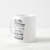 Mug Enseignant de l'éducation spéciale Gig Gig Hommes (Devant gauche)