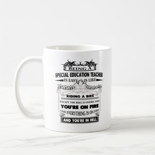 Mug Enseignant de l'éducation spéciale Gig Gig Hommes (Gauche)