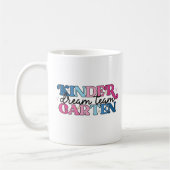 Mug Enseignant de l'équipe de rêve de maternelle dans  (Gauche)