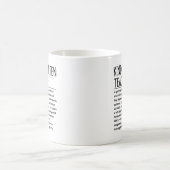 Mug Enseignant de maternelle (Centre)