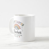 Mug Enseignant de maternelle où l'aventure commence Pe (Devant gauche)