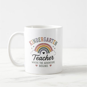 Mug Enseignant de maternelle où l'aventure commence Pe