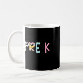 Mug Enseignant de maternelle Pre-k Dream Team Premier (Gauche)