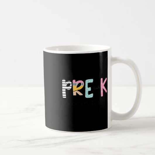 Mug Enseignant de maternelle Pre-k Dream Team Premier (Droite)