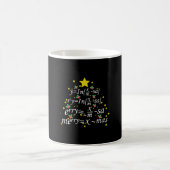 Mug Enseignant de Noël - Arbre de l'enseignant de math (Centre)