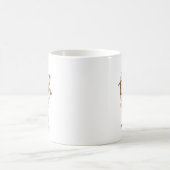 Mug enseignant de pomme florale | Appréciation de (Centre)