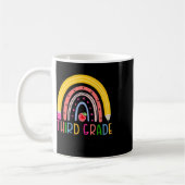 Mug Enseignant de troisième année Rainbow Enseignant r (Gauche)