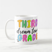 Mug Enseignant De Troisième Année, Retour À L'École, É (Gauche)