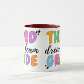 Mug Enseignant De Troisième Année, Retour À L'École, É (Centre)