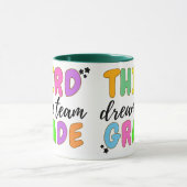 Mug Enseignant De Troisième Année, Retour À L'École, É (Centre)