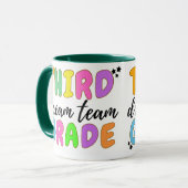Mug Enseignant De Troisième Année, Retour À L'École, É (Devant gauche)