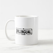 Mug Enseignant d'équipe bilingue de retour à l'école p (Gauche)