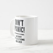 Mug Enseignant des civilisations anciennes (Devant gauche)