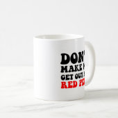 Mug Enseignant drôle (Devant droit)