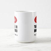 Mug Enseignant drôle dans la mauvaise humeur (Centre)