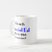Mug enseignant éducation spécialisée (Devant gauche)