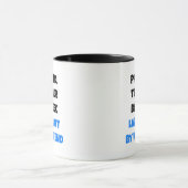 Mug Enseignant en éducation physique à Lazy Butt (Centre)