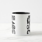 Mug Enseignant en physique Amoureux des chats (Centre)