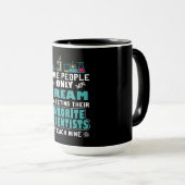 Mug Enseignant en sciences, biologie, chimie, physique (Devant droit)