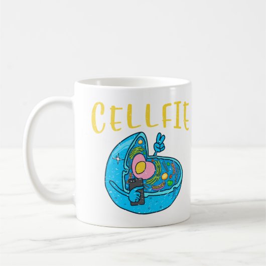Mug Enseignant en sciences de la vie cellulaire (Gauche)