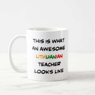 Mug enseignant lituanien, génial