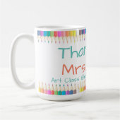 Mug Enseignant Merci (Gauche)