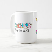 Mug Enseignant Merci (Devant gauche)