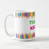 Mug Enseignant Merci (Gauche)