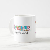 Mug Enseignant Merci (Devant gauche)