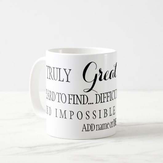 Mug Enseignant merci appréciation congé (Devant gauche)