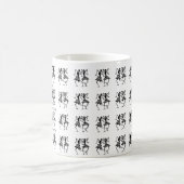 Mug Enseignant, Mignonne Silhouette Dancers (Centre)