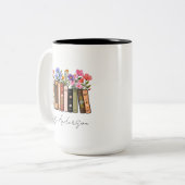 Mug enseignant Mug de lecture personnalisé Enseign (Devant gauche)