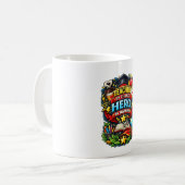 Mug Enseignant par Choix, Héros par Nature (Devant gauche)