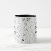 Mug Enseignant personnalisé à l'école primaire (Centre)